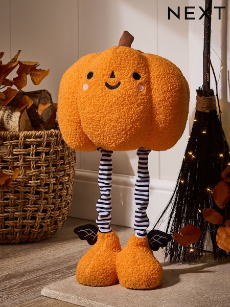 Orange Halloween Extendable Leg Pumpkin (AV5030) | €33
