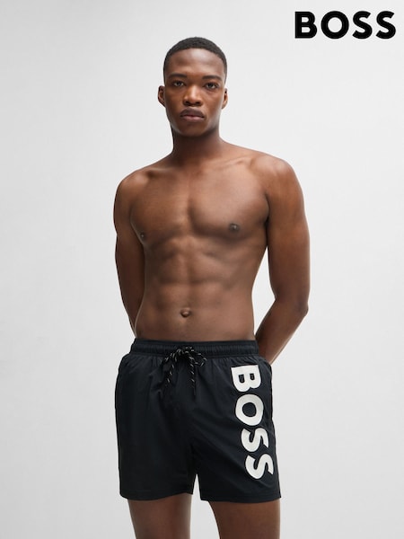 BOSS Black Logo Quick Drying Swim Shorts (AV5501) | kr985