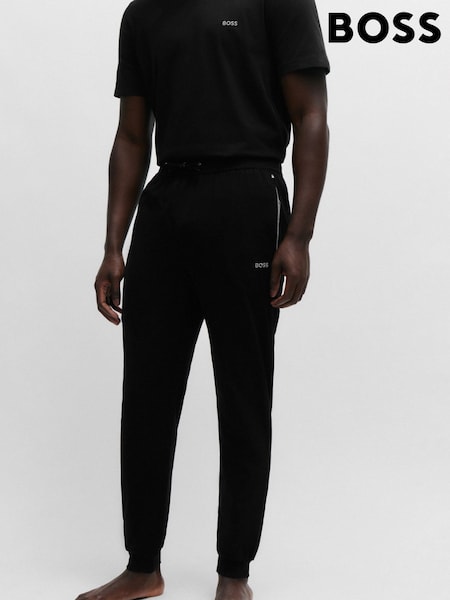 Синий - BOSS Stretch Cotton Tracksuit Bottoms (AV5502) | €65