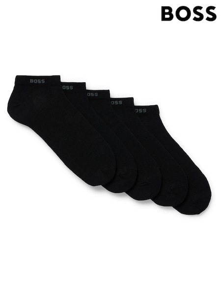BOSS Black Cotton Blend 5 Pack Ankle Socks (AV5551) | €35