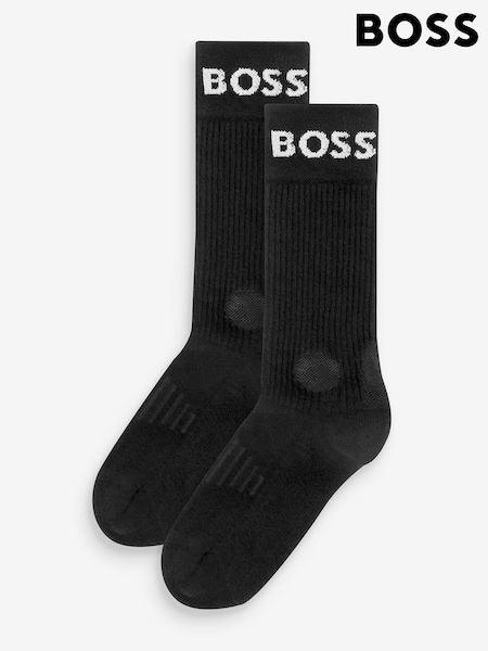 BOSS Black Quarter Length 2 Pack Socks (AV5553) | €20