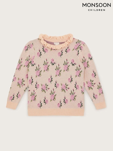 Monsoon Animal Print 100% Cotton Floral Print Jumper (AV5648) | €19 - €21.50