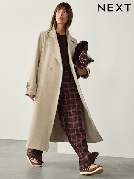 Creme - Long Maxi Coat (AV5672) | 87 €