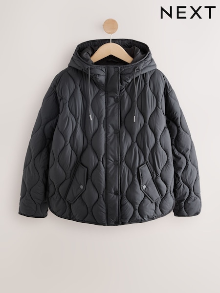 Schwarz - Lightweight Quilted Jacket (AV5673) | 73 €