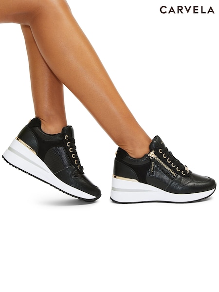 Carvela High Rise Wedge Trainers (AV5740) | R$ 980