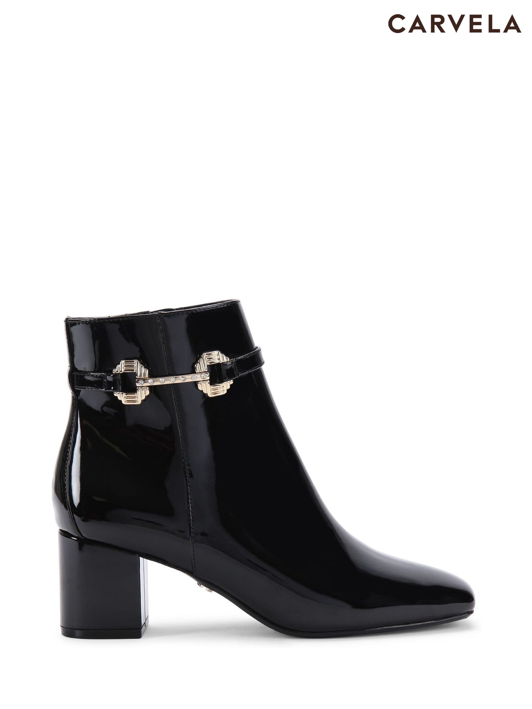 Boots Carvela Block Heel Low Footwear Next Oman