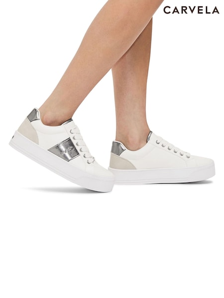 Carvela Natural Cosmic Bubble Trainers (AV5752) | ₪498