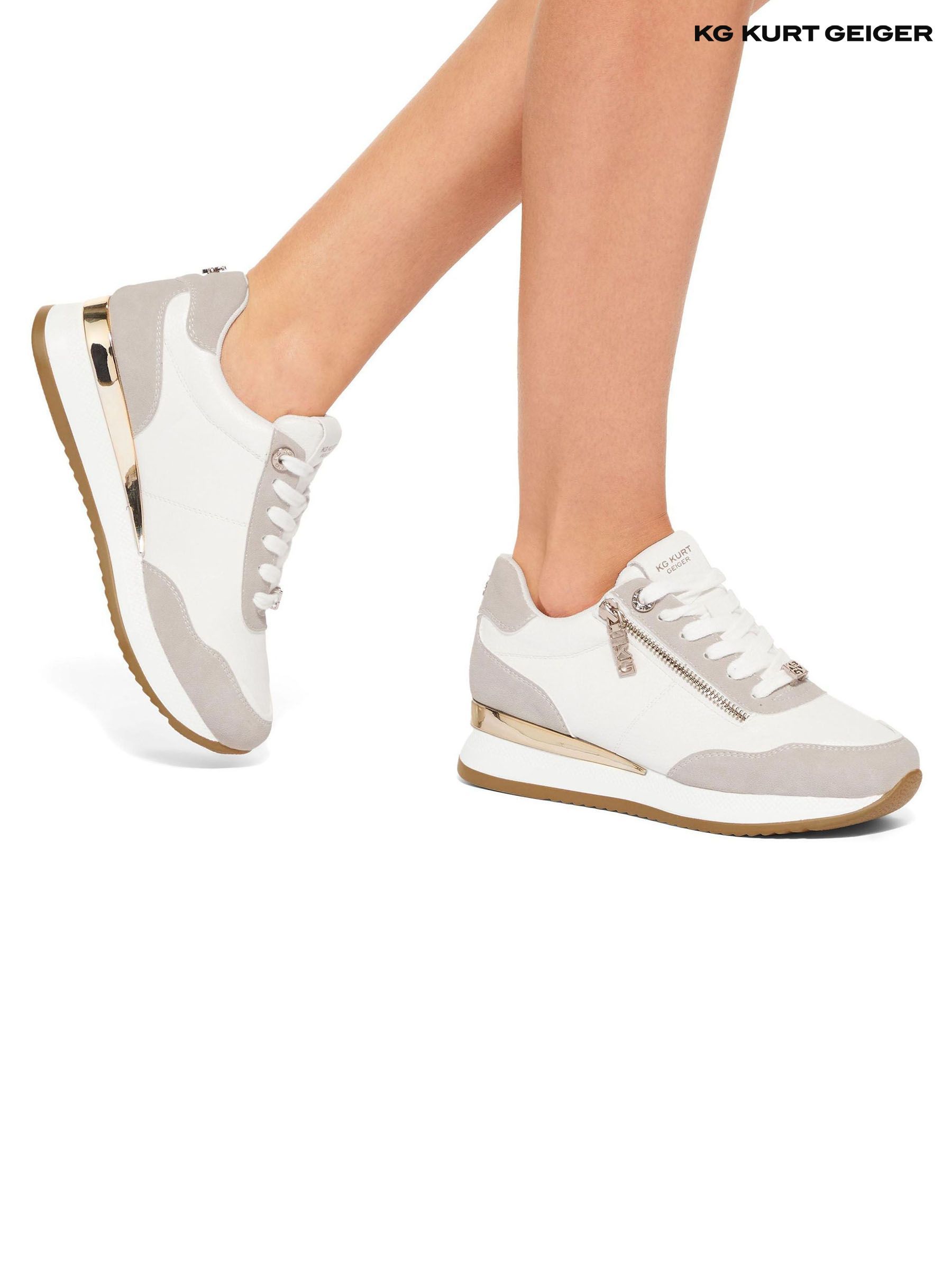 Women s Trainers KG Kurt Geiger Colour Block Casual Brandedfashion Next Oman
