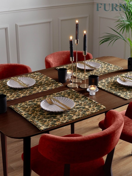 furn. Leopard Placemats (AV5870) | ‏121‏₪