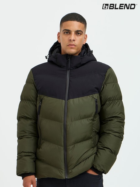 Blend Green Blend Puffer Coat (AV5915) | €46