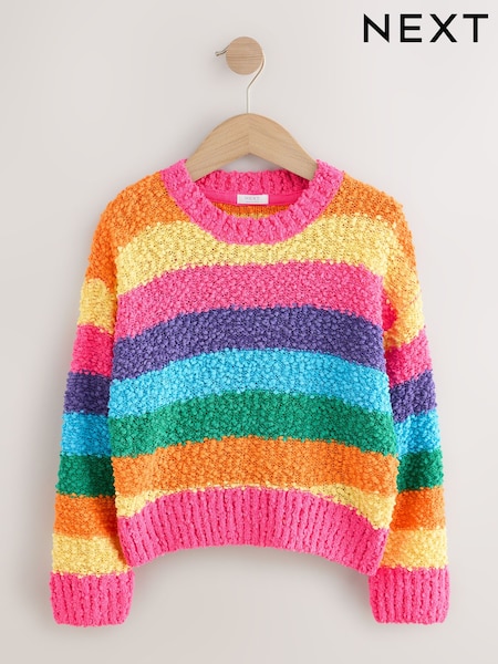 Multicolor - Rainbow Stripe Jumper (3-16yrs) (AV5947) | 28 € - 35 €