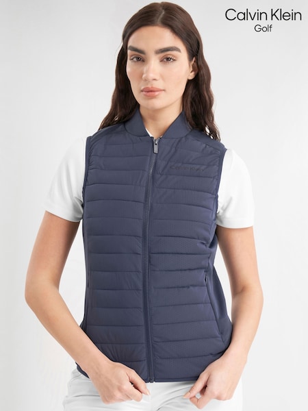 Calvin Klein Golf Blue Beryline Hybrid Gilet (AV5989) | €99