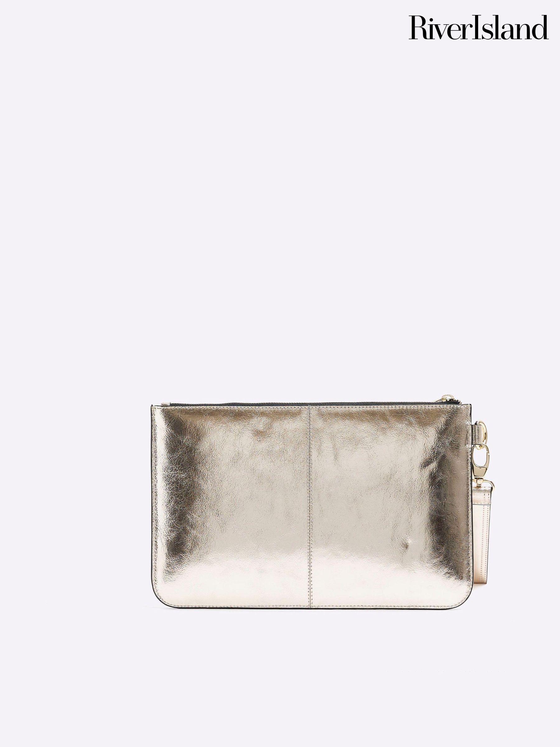 Women s River Island Gold Clutch Accessories Next Luxembourg