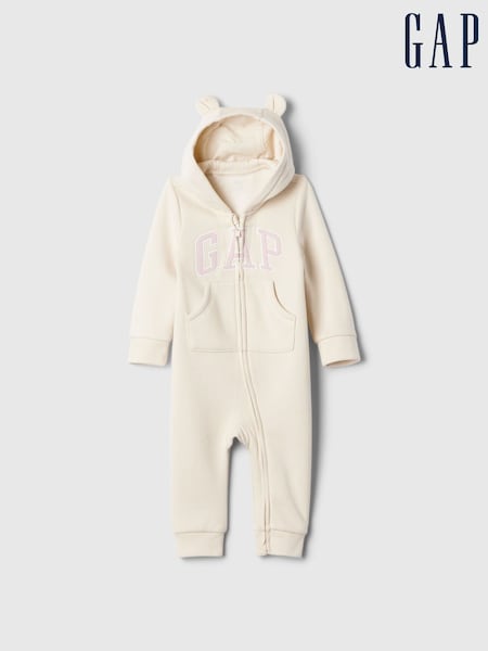 Mono con capucha y cremallera con logo de Gap (recién nacidos) - 24mths) (AV6536) | 35 €