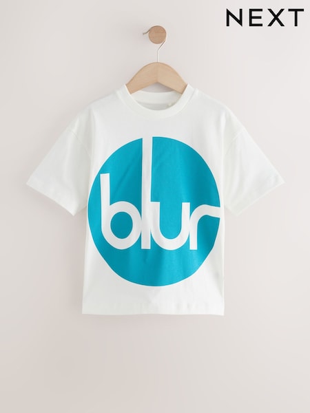 White Blur Band T-Shirt (3-16yrs) (AV6794) | €23 - €27
