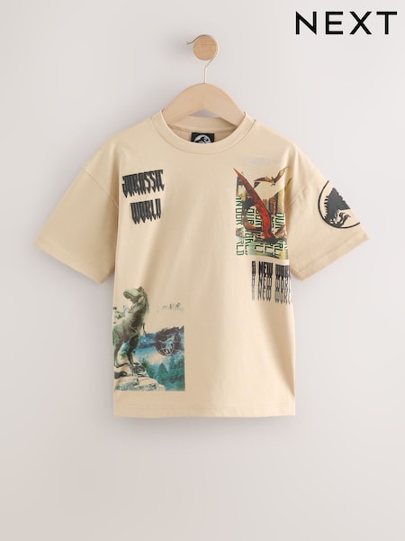 Stone Jurassic World 100% Cotton T-Shirt (3-16yrs) (AV6805) | 64 QAR - 79 QAR