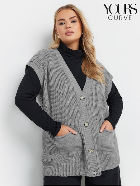 Yours Curve Limited Fisherman Knitted Cardigan (AV6848) | € 46