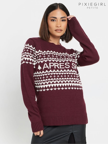 Punainen - PixieGirl Petite Apres Ski Jumper (AV6849) | €46
