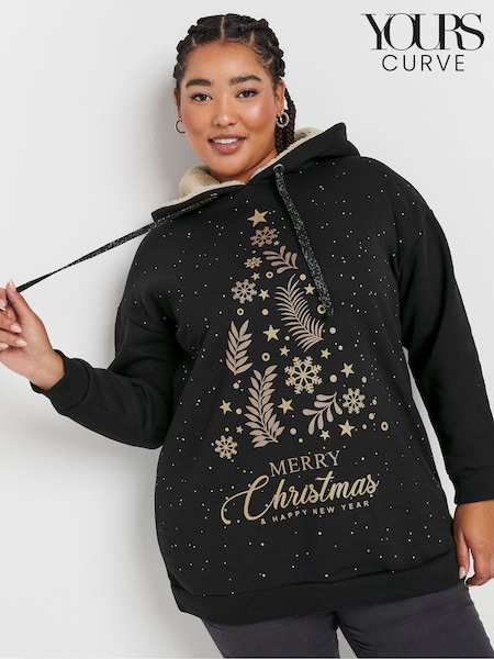 Yours Curve Merry Christmas Sweatshirt (AV7012) | 253 LEI