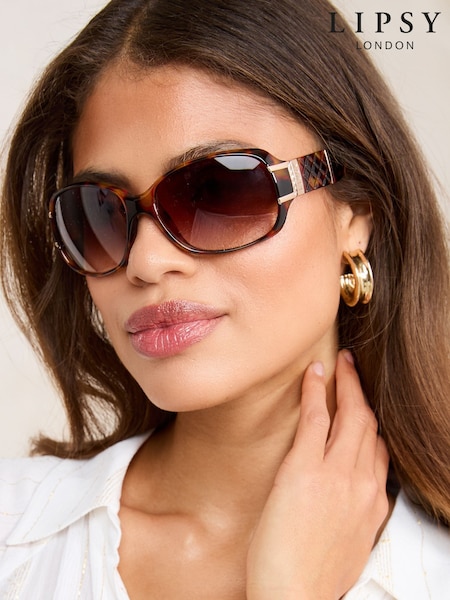 Rjava torta - Lipsy Wrap Around Sunglasses (AV7096) | € 24