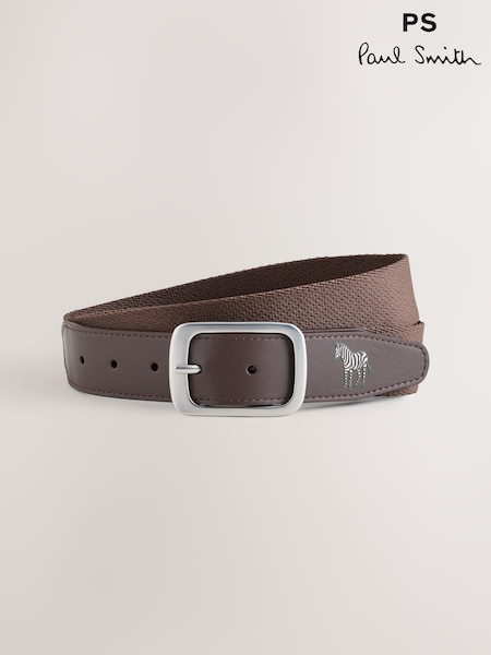 PS Paul Smith Logo Brown Belt (AV7241) | $62