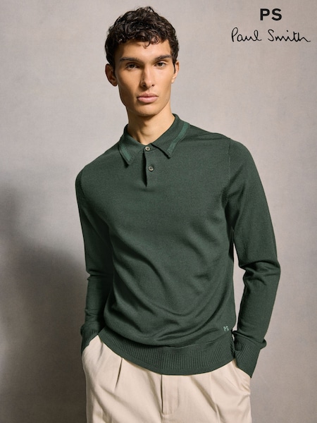 PS Paul Smith Knitted Polo Shirt (AV7311) | 532 QAR