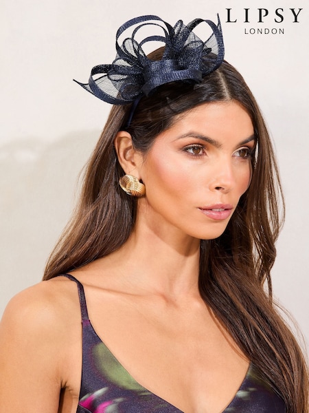 Темно-синий - Fascinator Headband (AV7358) | €29