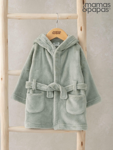 Mamas & Papas Green Dino Dressing Gown (AV7463) | €32