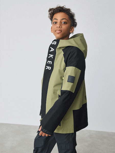 Baker by Ted Baker Shower Resistant Colourblock Coat (AV7589) | €63 - €72