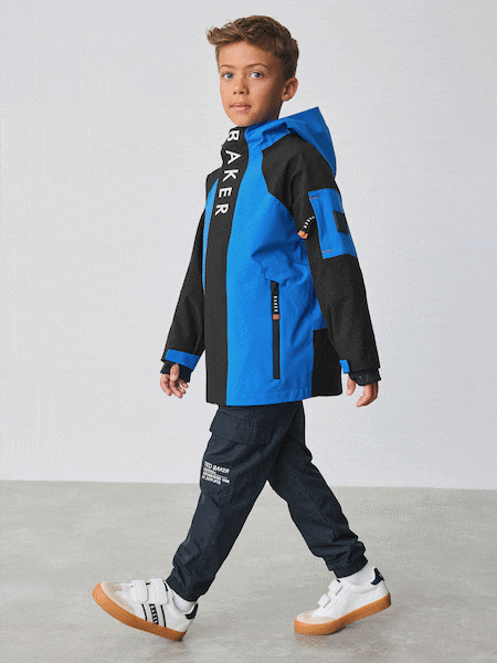 Baker by Ted Baker Shower Resistant Colourblock Coat (AV7590) | € 78 - € 89