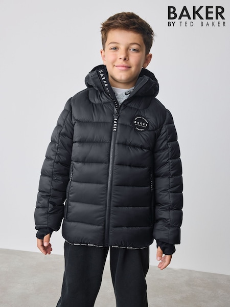 Baker by Ted Baker Shower Resistant Midweight Padded Coat (AV7605) | R$ 545 - R$ 610