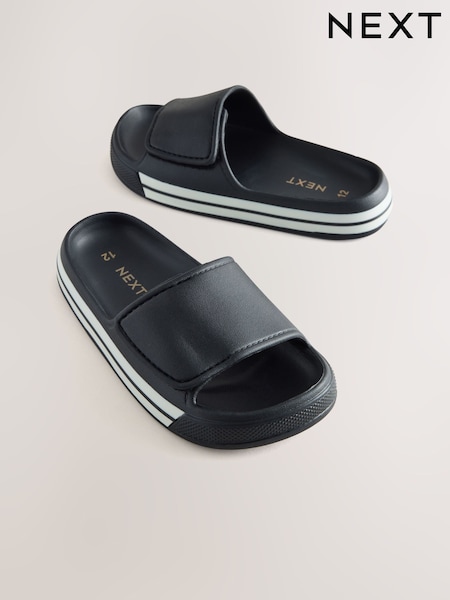 Black Adjustable Sliders (AV7644) | AED51 - AED66