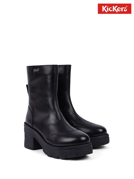 Kickers Black Edie Boots (AV7783) | €153