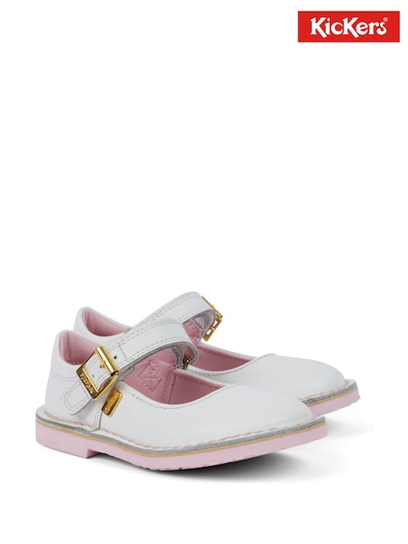 Kickers White Adlar MJ Shoes (AV7787) | €60