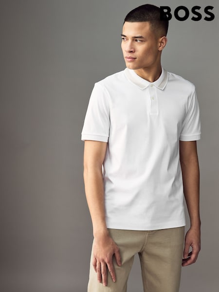BOSS Slim Fit Collar Stripe Polo Shirt (AV7794) | 168 €