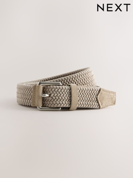 Светло-коричневый - Casual Woven Elastic Belt (AV7949) | €17