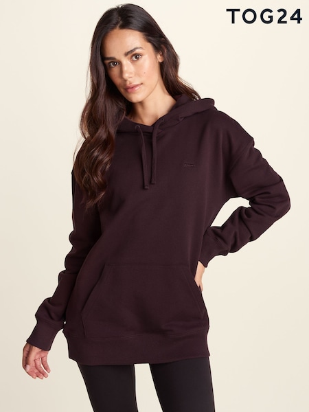 Plum Purple - Tog 24 Meera Relaxed Fit Hoodie