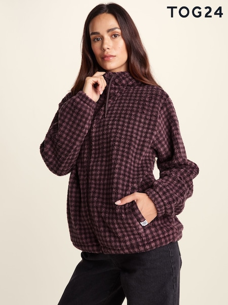 Purple - Tog 24 Joanna Relaxed Fit Sherpa Fleece