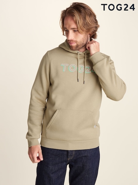 Brown - Regular Tog 24 Garsdale Supersoft Heavyweight Graphic Print Hoodie