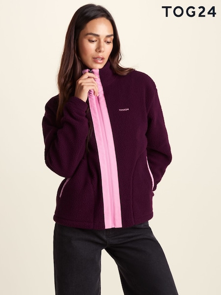 Күлгін - Tog 24 Emilie Relaxed Fit Sherpa Fleece