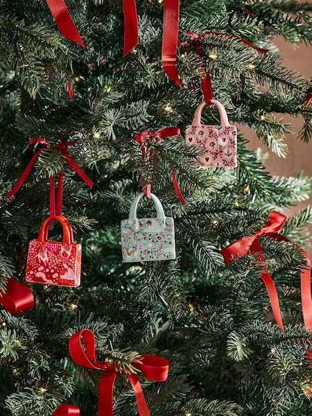 Cath Kidston Pink/Green Set of 3 Decorations (AV8220) | €30
