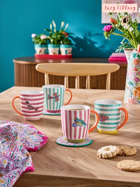 Lucy Tiffney Set of 4 Mugs (AV8228) | 45 €