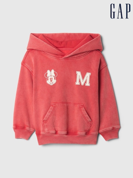 Gap Red Minnie Mouse Disney Vintage Hoodie (6mths-5yrs) (AV8514) | €43