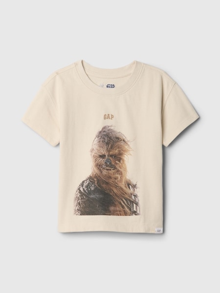 Gap Beige Chewbacca Star Wars Graphic T-Shirt (6mths-5yrs) (AV8547) | €43