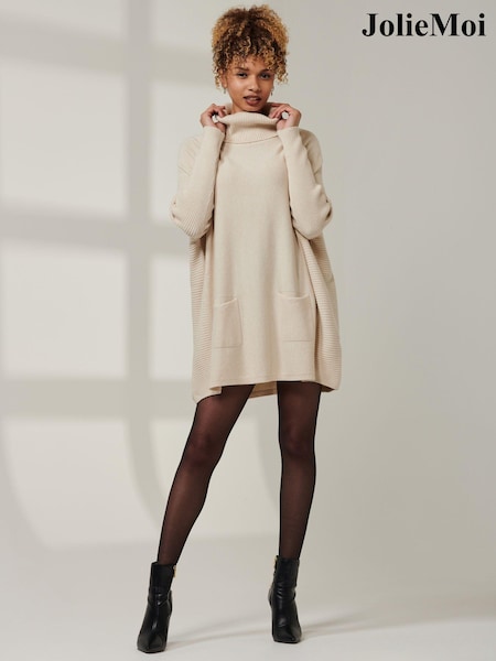 Maro - Jolie Moi Larg Fit Knitted Guler întors Pulover (AV8600) | 200 LEI
