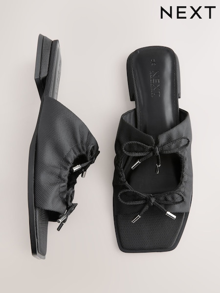 Negru - Papuci cu fundă dublă Forever Comfort® (AV8620) | 243 LEI