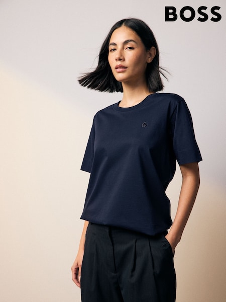 BOSS Double B Monogram 100% Cotton T-Shirt (AV8857) | €124