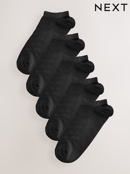 Чорний - Active Low Rise Trainers Socks 5 Pack (AV8904) | 371 грн