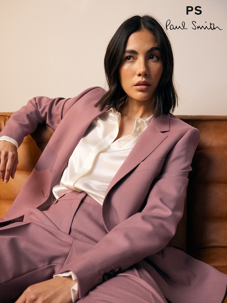 Ps Paul Smith Purple Tailored Blazer (AV8984) | kr7 518