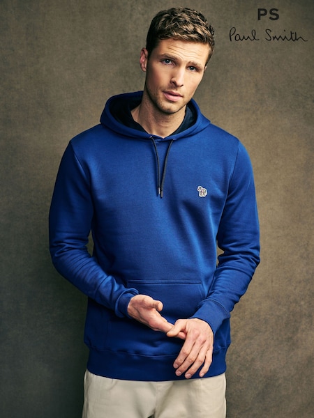 PS Paul Smith Zebra Print Logo Hoodie (AV9034) | 668 QAR